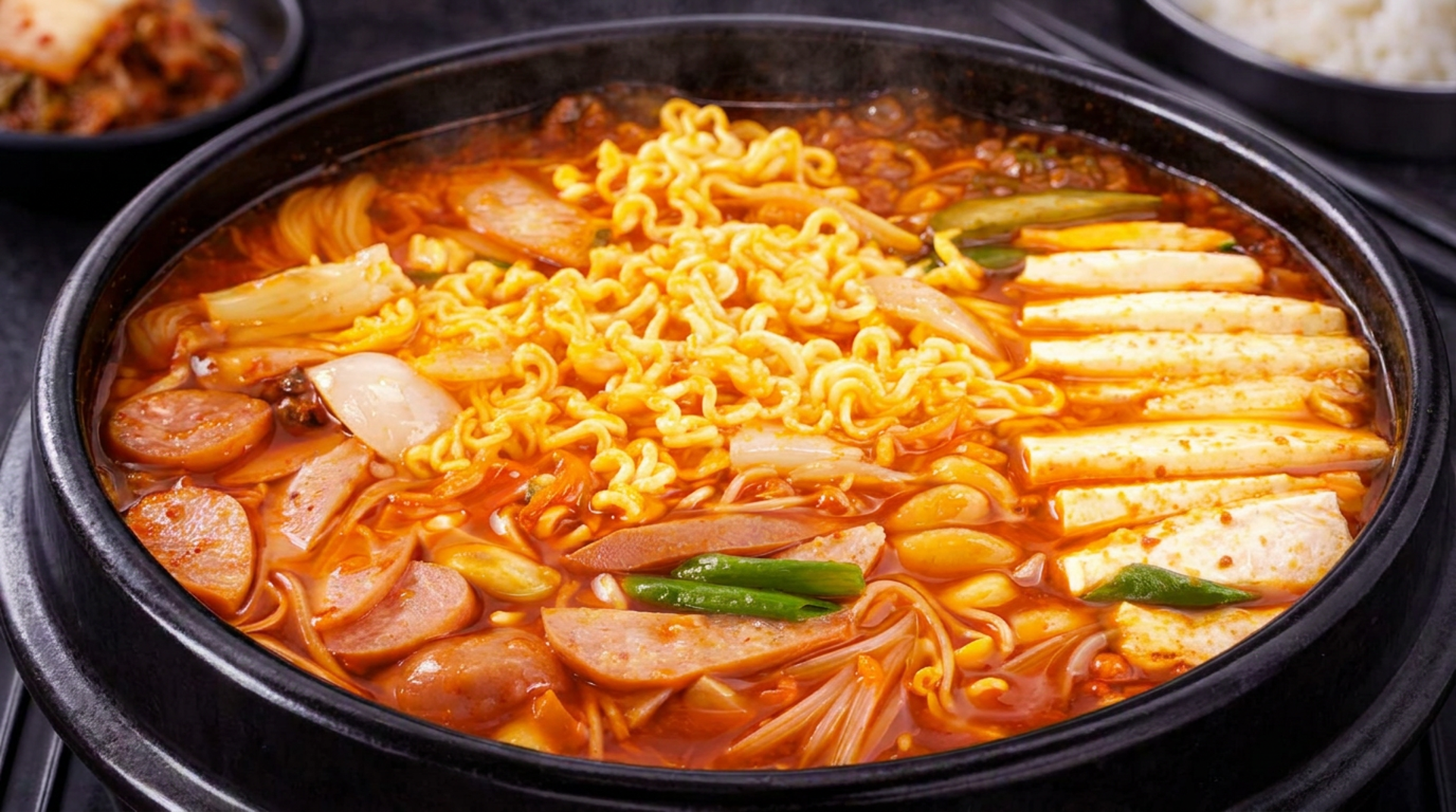 Bulgogi and budae jjigae
