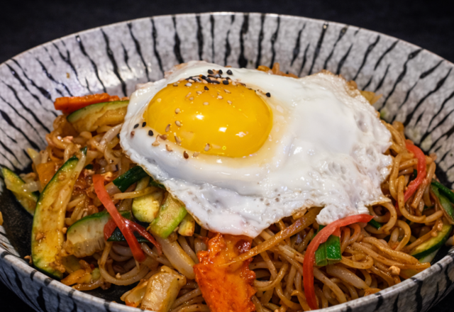 Street Stir-Fried Myun.