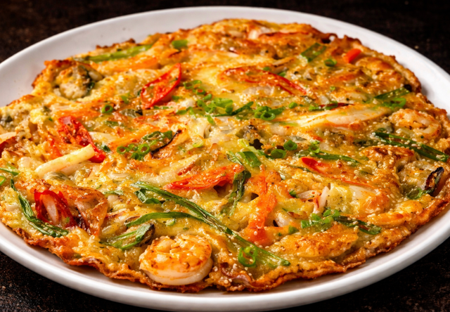 Seafood Pancake.