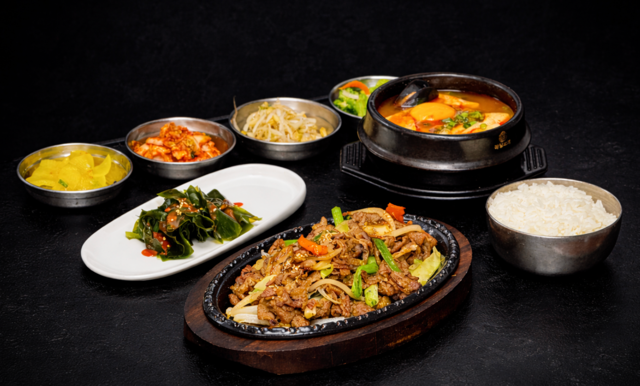 Korean Dinner Combo.