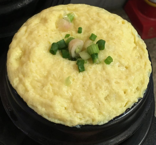 Steamed Egg.