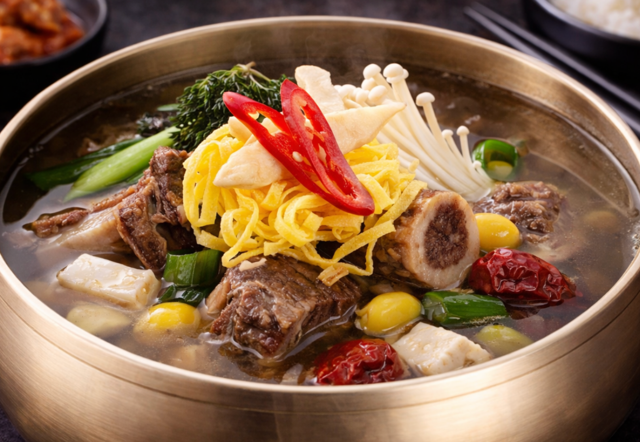 Kalbi Tang.