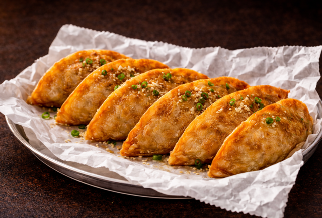 Veggie Dumplings.